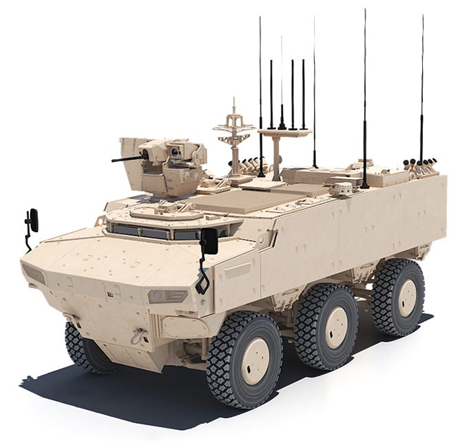 Pars IV 6x6 Komuta Kontrol ve Muharebe Aracı